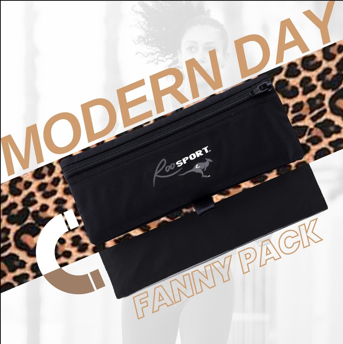 Leopard RooSport, a modern fanny pack alternative