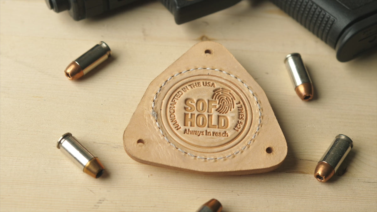 SofHold Magnetic Gun Mount – Brown