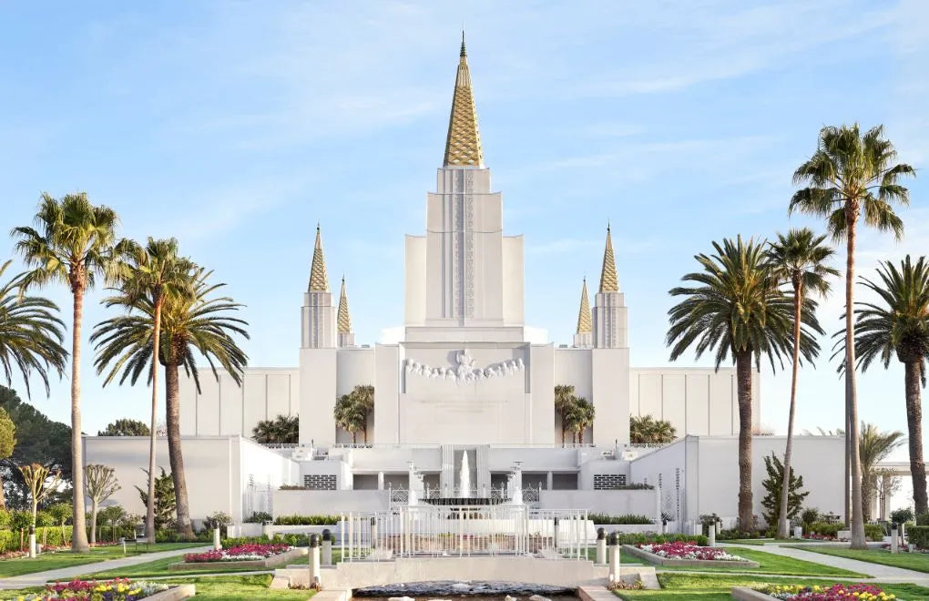 Oakland California Temple. The white RooSport Small is a discreet pocket for wearing with white clothing in the temple