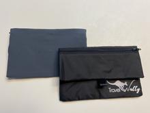 Gray Travel Wally RFID hidden travel wallet